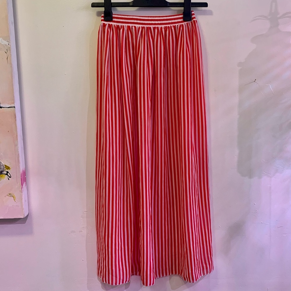 American Apparel chiffon striped skirt 🎈